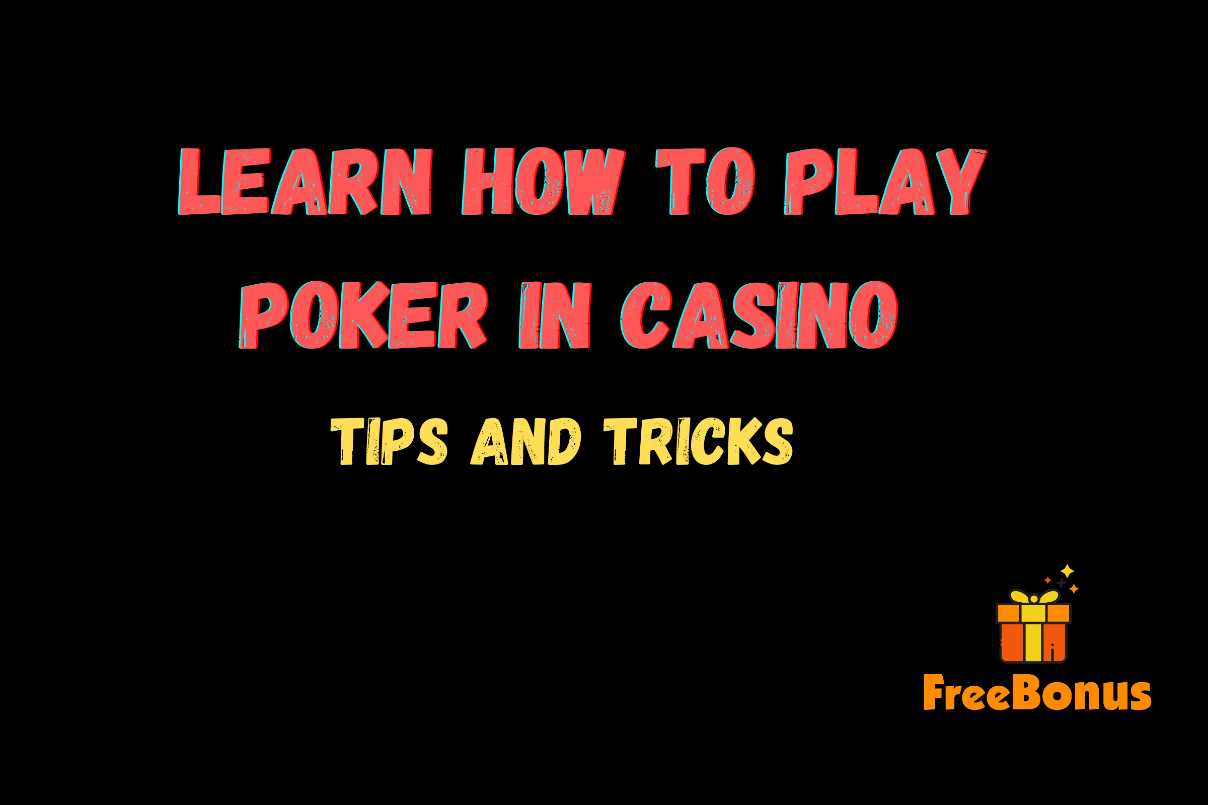 Learn How To Play Poker In Casino Trips And Tricks